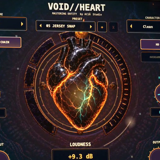 VOID//HEART CORE cover art — Plugin · VST3 · Limiter · Maximizer · macOS · Windows